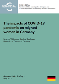 The impacts of COVID-19   pandemic on migrant   women in Germany