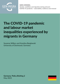 Alt text - The COVID-19 pandemic and labour market inequalities experienced by migrants in Germany