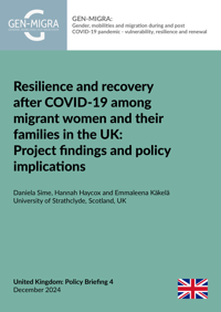 Final Report - The Impact of COVID-19 on Migrant Women in the UK
